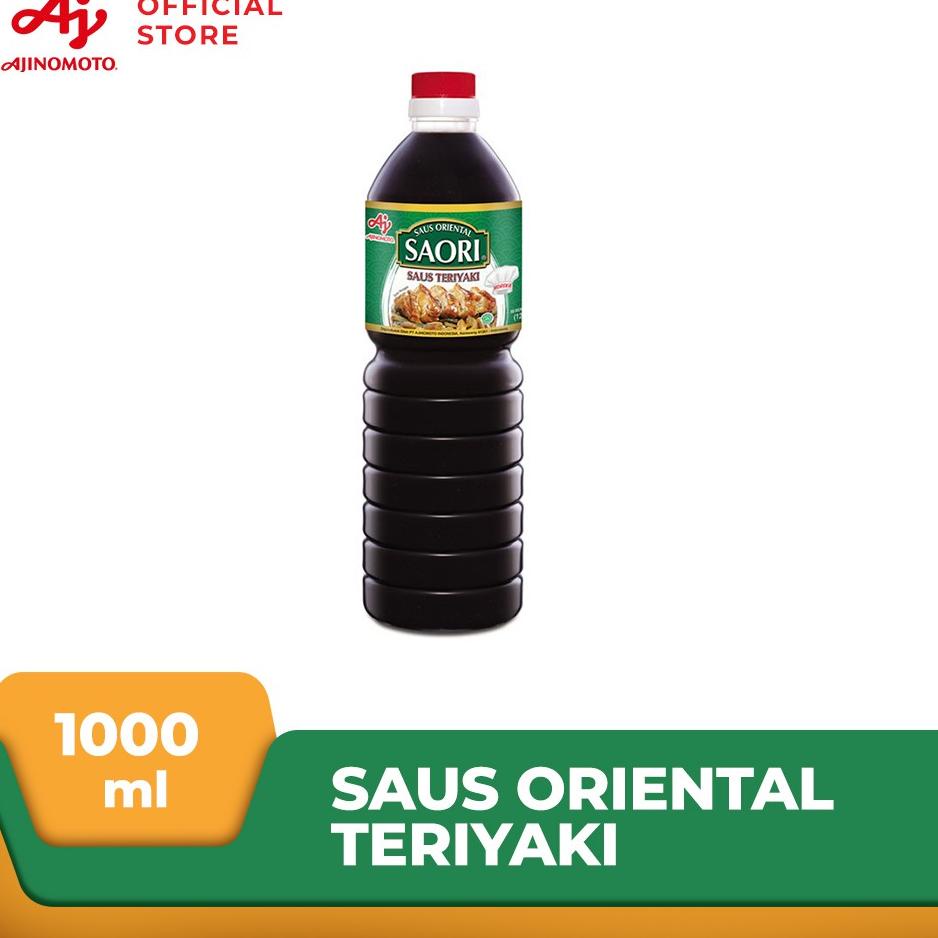 

✾ SAORI® Saus Teriyaki Kemasan Botol 1L ♥