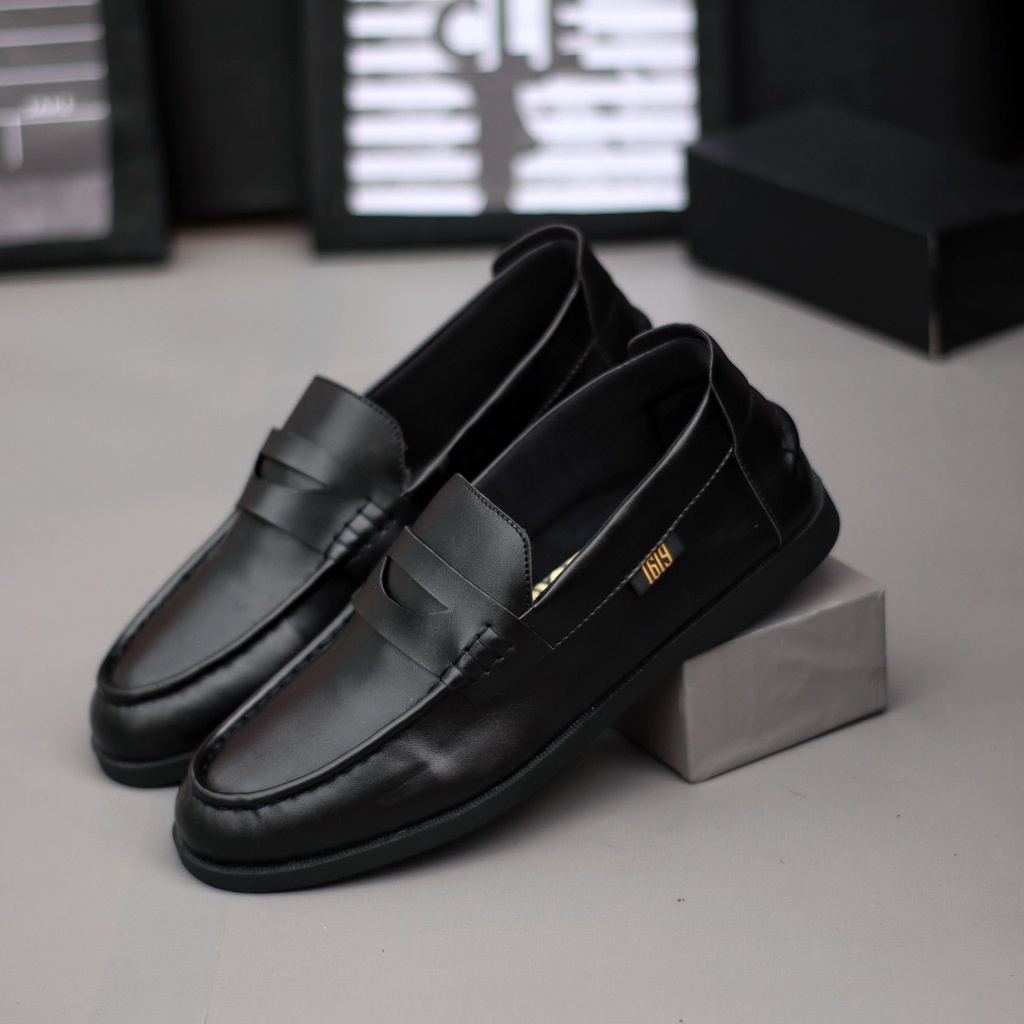 SEPATU PANTOPEL FORMAL PRIA KULIT ASLI ORIGINAL FASHION KERJA KANTOR TRANDY SLIP ON LOAFER PRIA KASUAL CASUAL KULIAH KONDANGAN