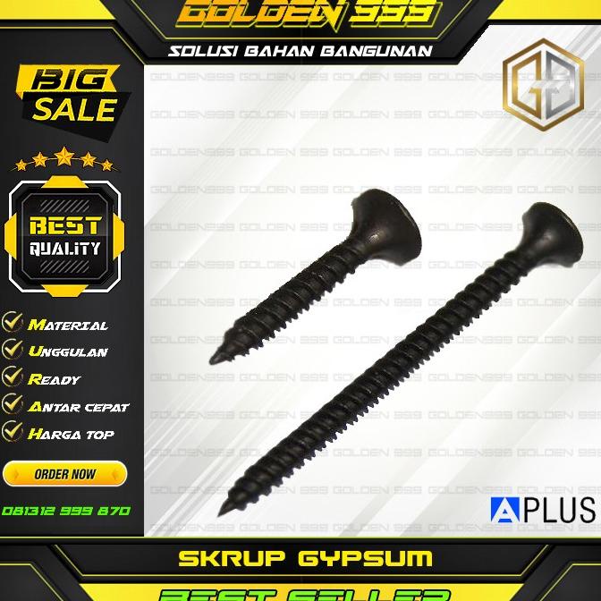 skrup gypsum / sekrup gypsum aplus / dus / 1.000 pcs