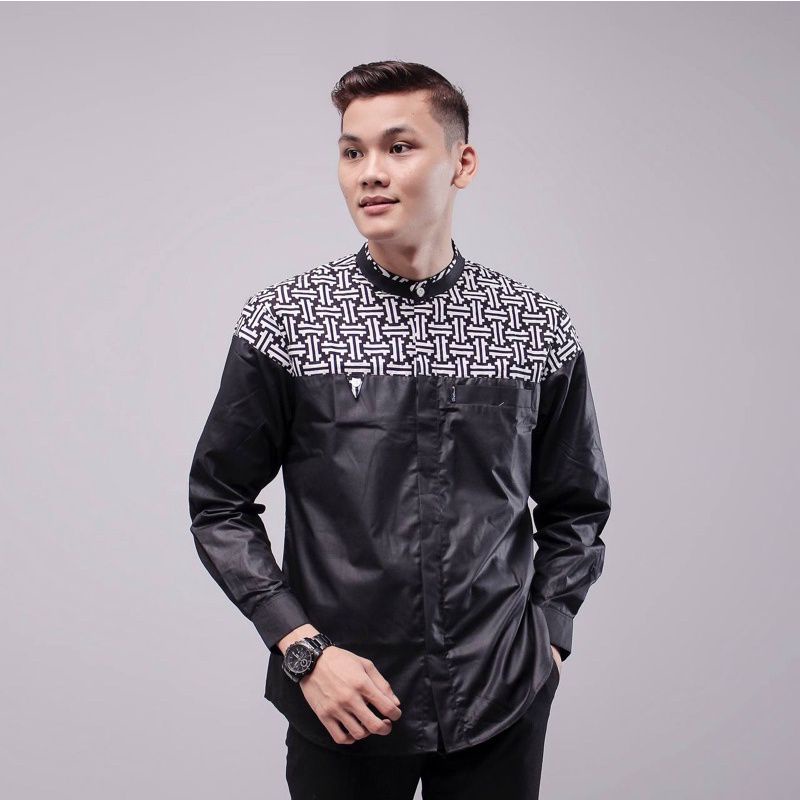 Baju Koko Kurta Nabawi Pria Lengan Panjang Premium Ukuran Jumbo / Koko Kurta Nawabi Ukuran Jumbo / K