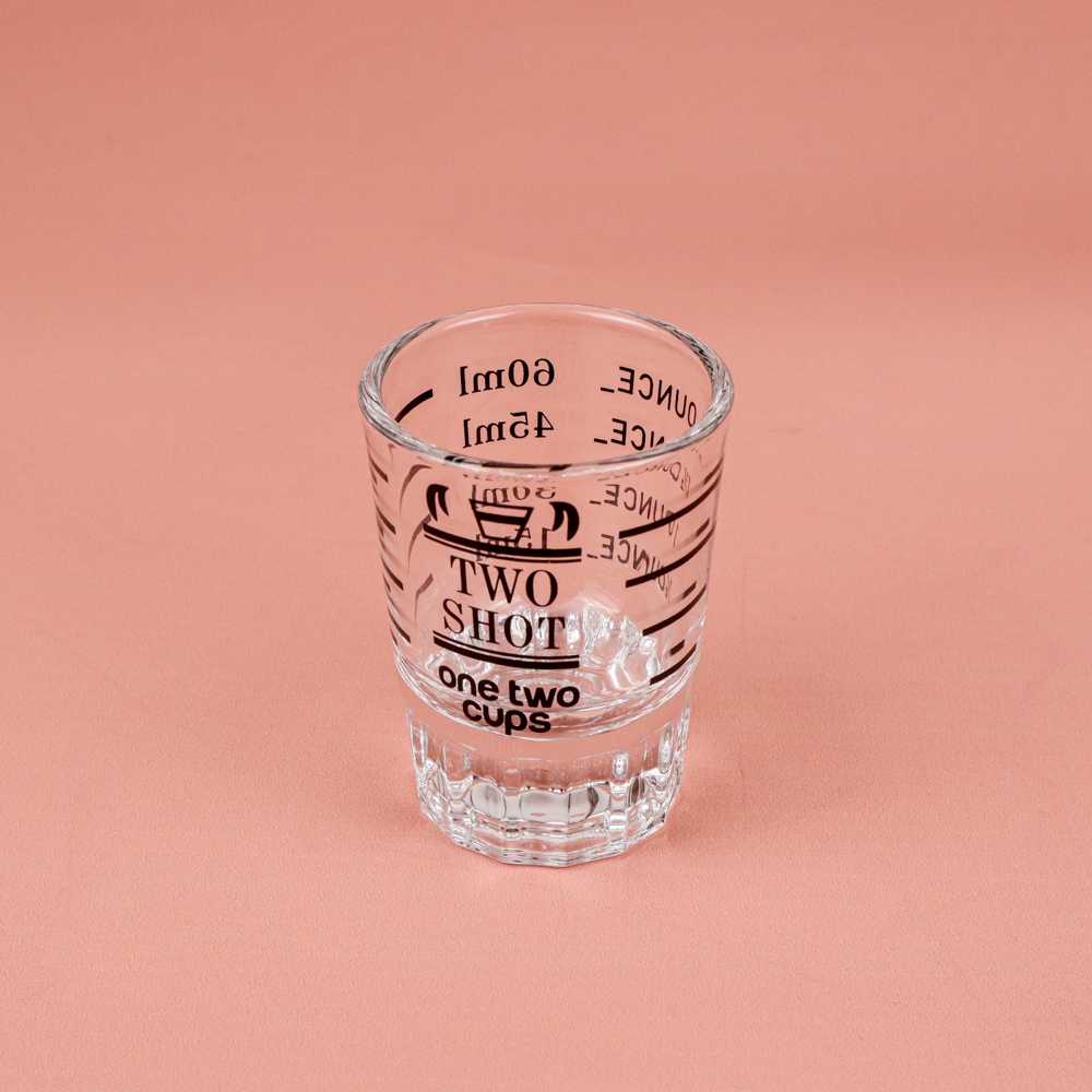 (BISA COD) FTIHSHP  Gelas Kopi Expresso Shot Glass Coffee Cup 60ml - MD19