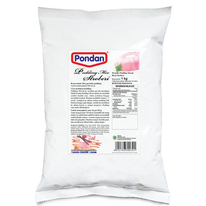 

PonPudding masak strawberry bulky