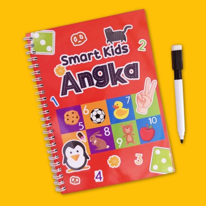 

Activity Book Smart Kids Belajar Angka - Buku Edukasi Anak