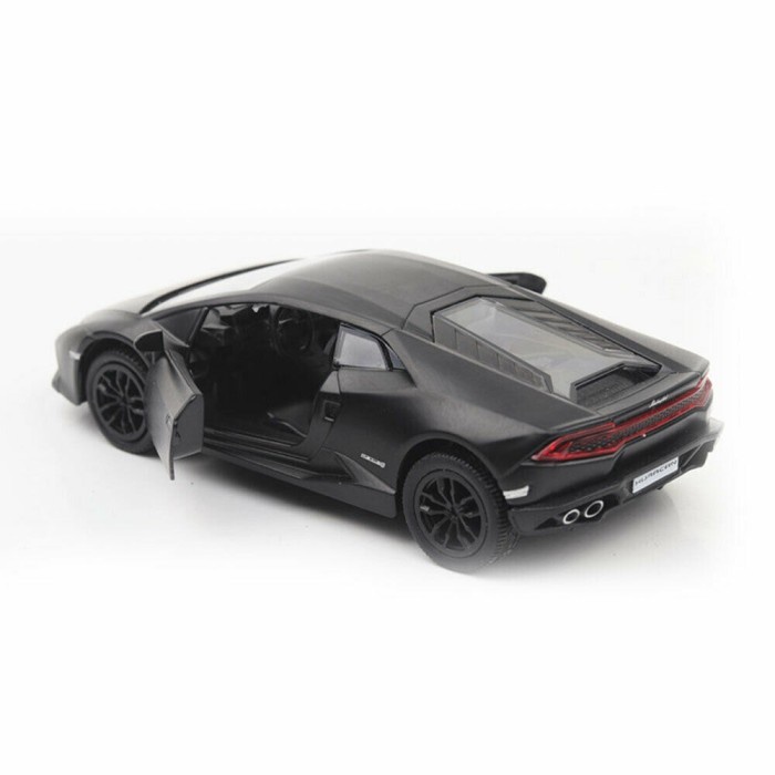RMZ CITY DIECAST LAMBORGHINI HURACAN SKALA 1:32 MATTE BLACK TERMURAH