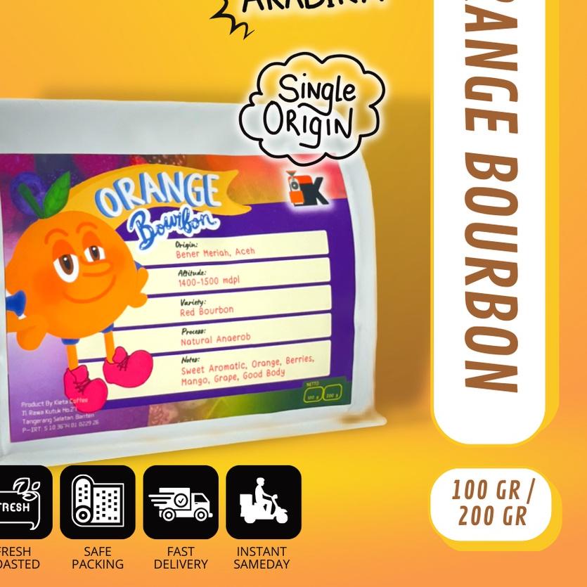 

♖ Arabika Orange Bourbon 200gr ★