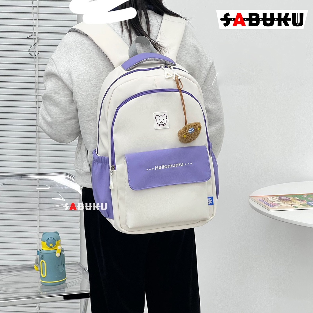 Tas Ransel Sekolah Anak Wanita Dan Pria Untuk Anak PAUD TK SD SMP Tas punggung Laptop Tas Backpack Korea Fashion Style -285