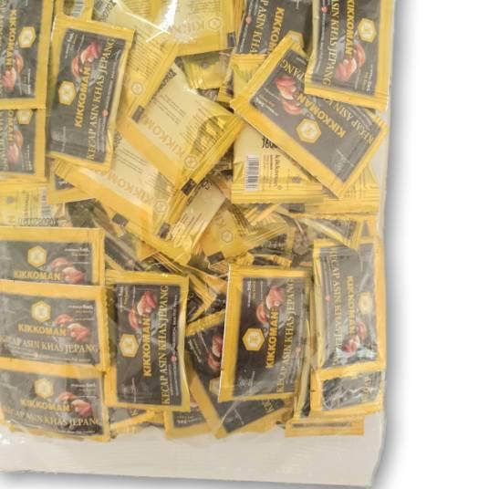 

☚ Kikkoman Kecap Asin khas Jepang Shoyu Halal Sachet ( 100 x 5ml) ™