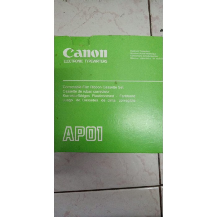 

PITA MESIN KETIK CANON AP01
