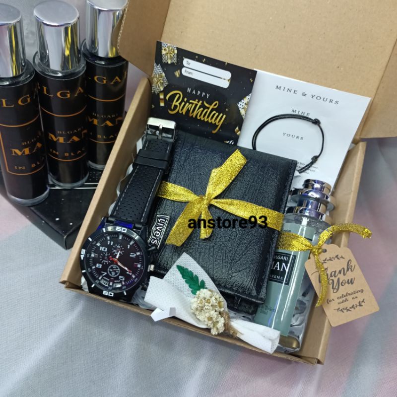 

Hampers cowok murah | Gift Box Cowo | Kado ulang tahun| Hampers