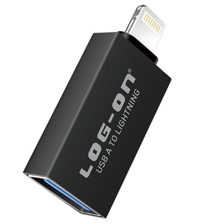 ITSTORE OTG IPHONE USB A TO LIGHTNING - CONNECTOR LOG ON LIGHTNING LO-OT10 KONEKTOR HP IPHONE