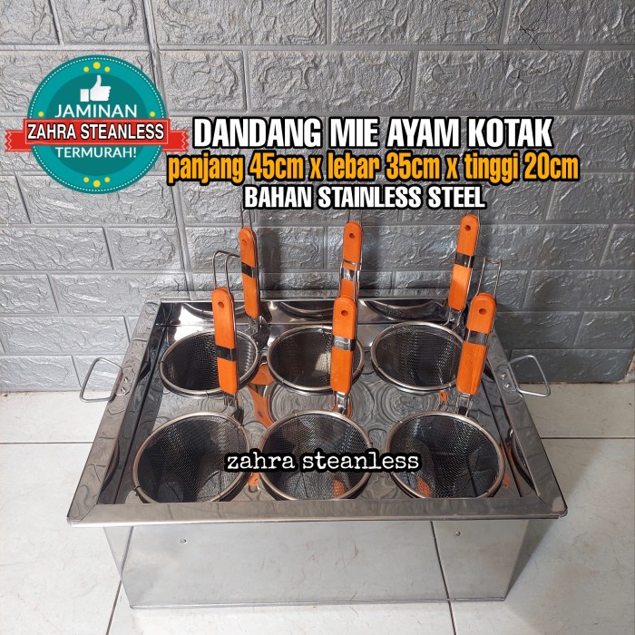 Terlaris Dandang Mie Kocok / Dandang Mie Ayam 6 Lubang / Panci Mie Ayam