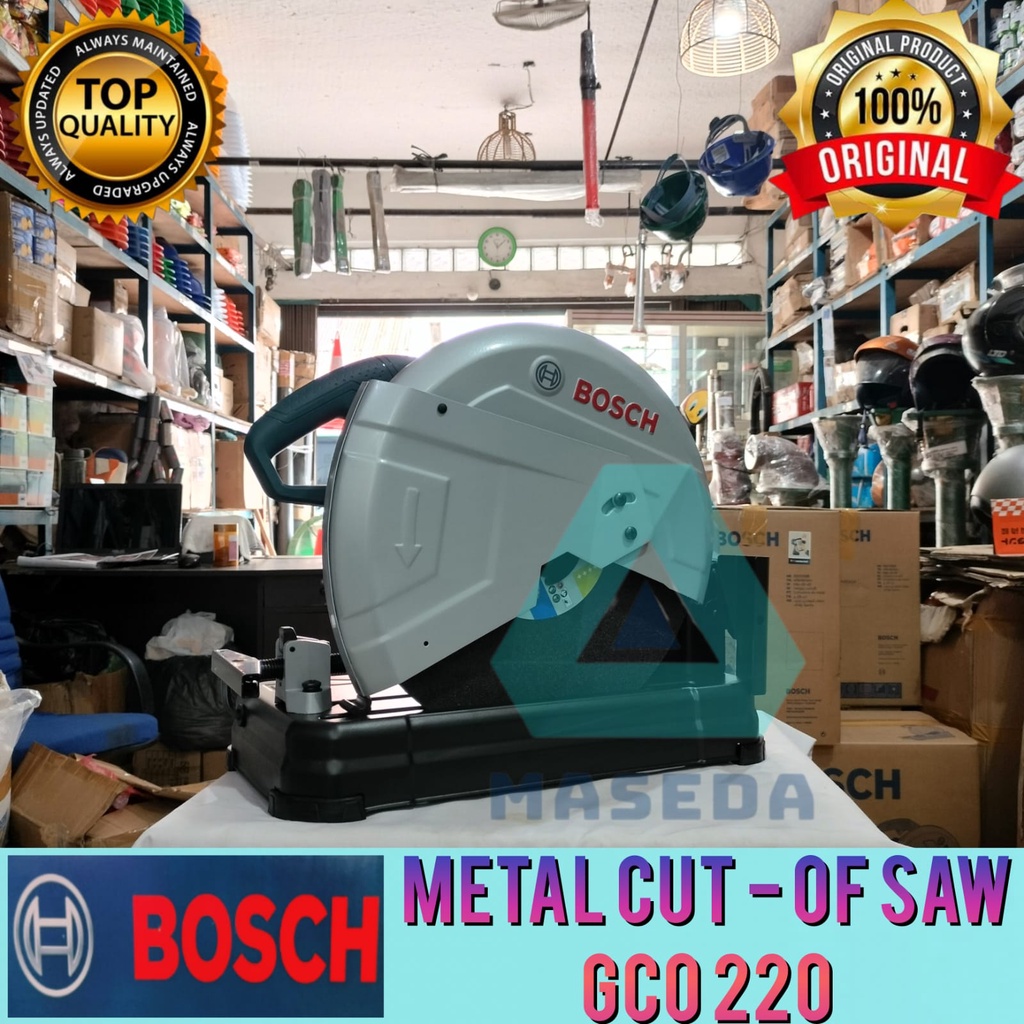 BOSCH GCO 220 Mesin Potong Besi Cutoff 14" inch GCO200 Gerinda Duduk