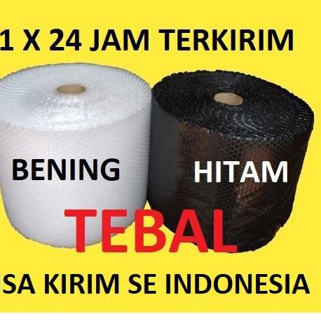 

Produk trendy Bubble Wrap Hitam Bening 40Cm x 50Meter
