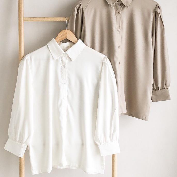 ♗ SHASHI PUFFY SHIRT | KEMEJA PUFFY ➩