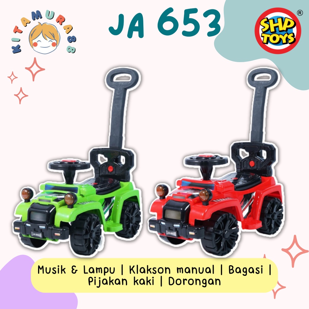 Mainan Maenan Anak Tunggang Mobil - SHP TOYS - JA 653