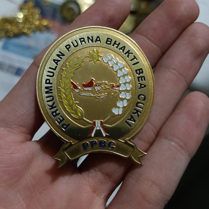 Pin Jas Pin Custom Satuan / Pin Kuningan / Pin Stainless