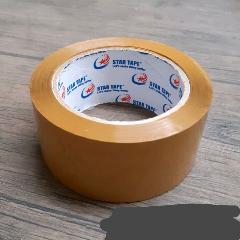 

Lakban Coklat Startape 45mm×90yard Lakban Packing Olshop Lakban Paket