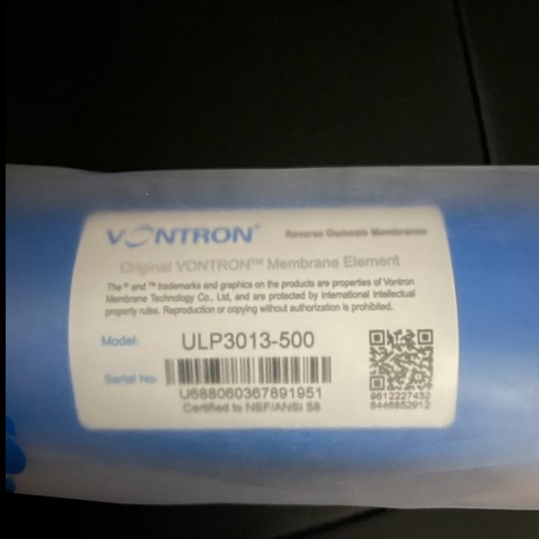 MEMBRAN RO VONTRON ULP 3013-500 GPD