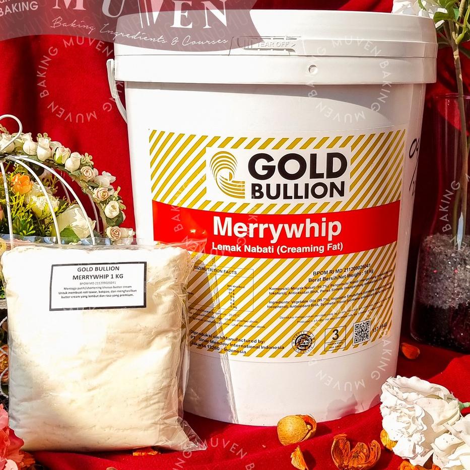 

Rekomendasi MENTEGA PUTIH GOLD BULLION MERRY WHIP 1 Kg / SHORTENING MERRYWHIP