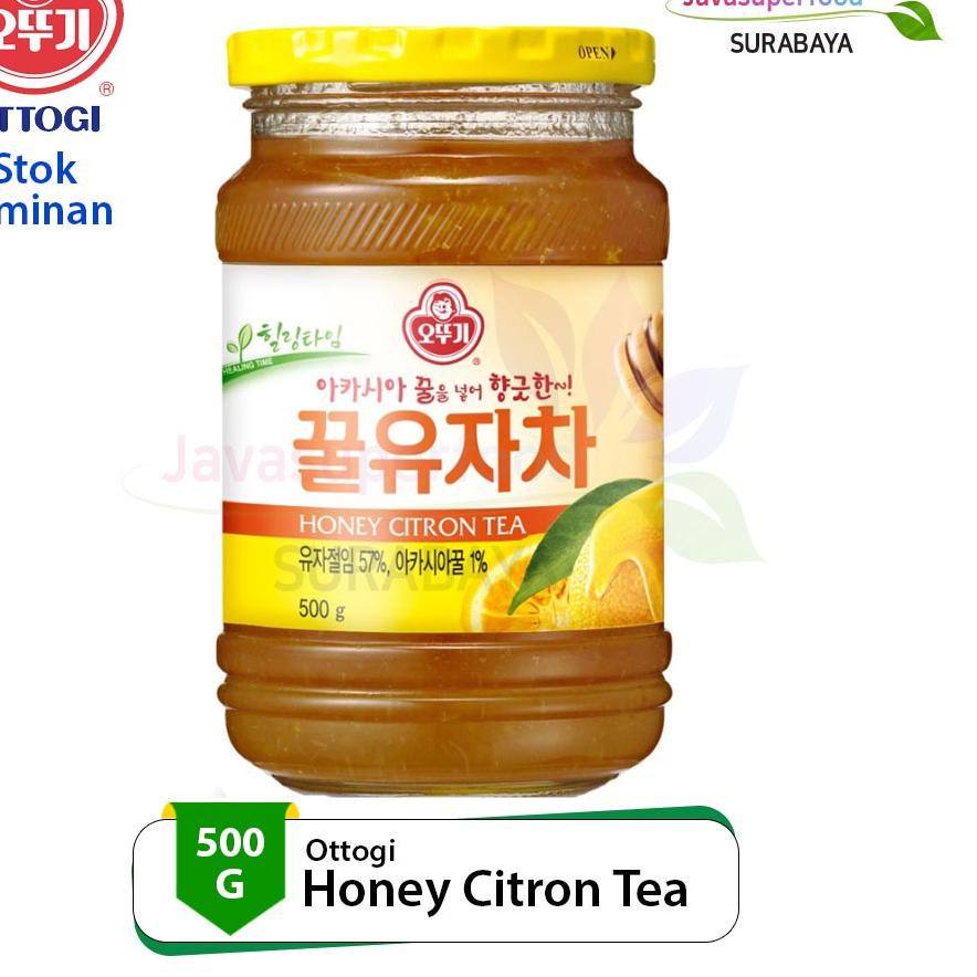 

♪ Ottogi Honey Citron Tea 500g/Teh Jeruk Asli Korea ♥