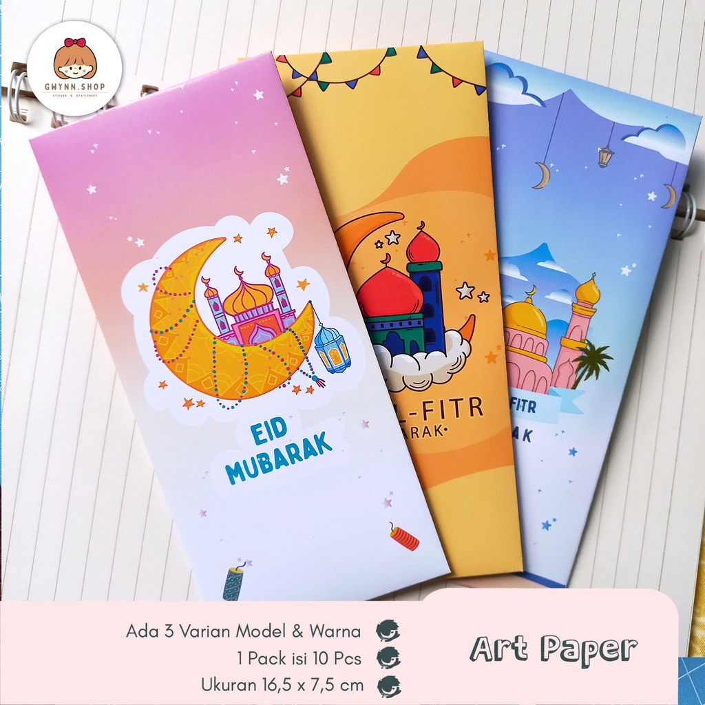 Amplop Hari Raya Idul Fitri | Eid Mubarak | Happy Eid Al-Fitri (Series 5)