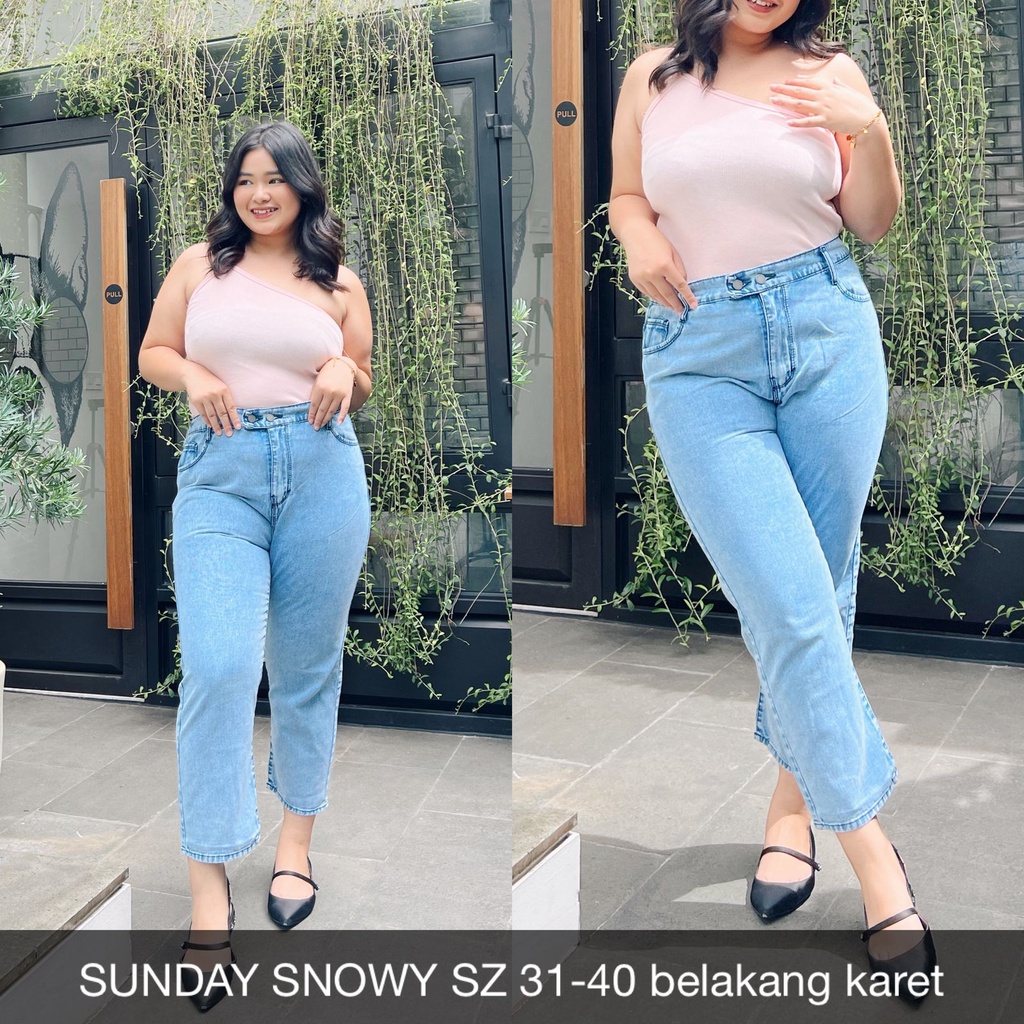 CELANA JEANS WANITA BF SUNDAY -SYSCLOTHIER