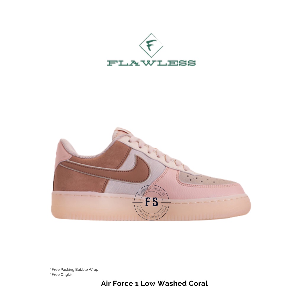 Air Force 1 Low Washed Coral BNIB