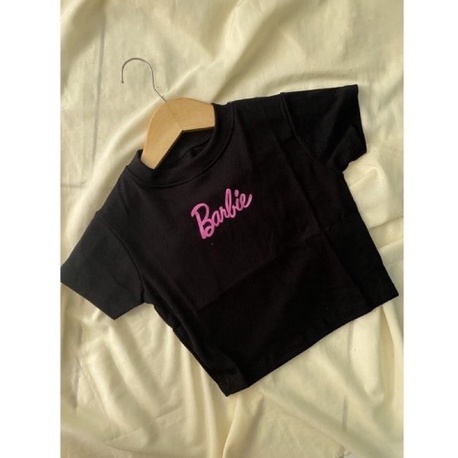 iseven p KAOS BERBIE CROP TOP