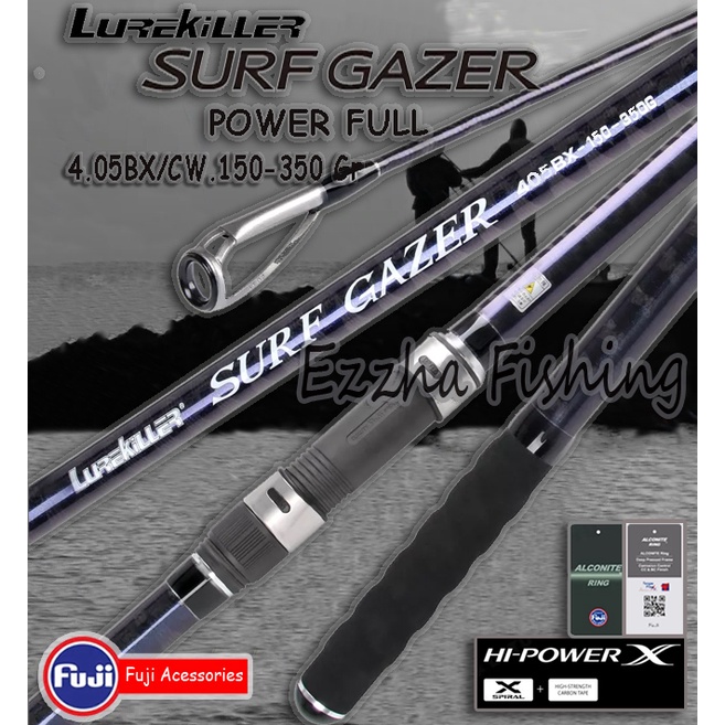 NEW ARRIVAL Lurekiller Surf Gazer405BX | Cw.150-350Gr |Full Fuji Asessories