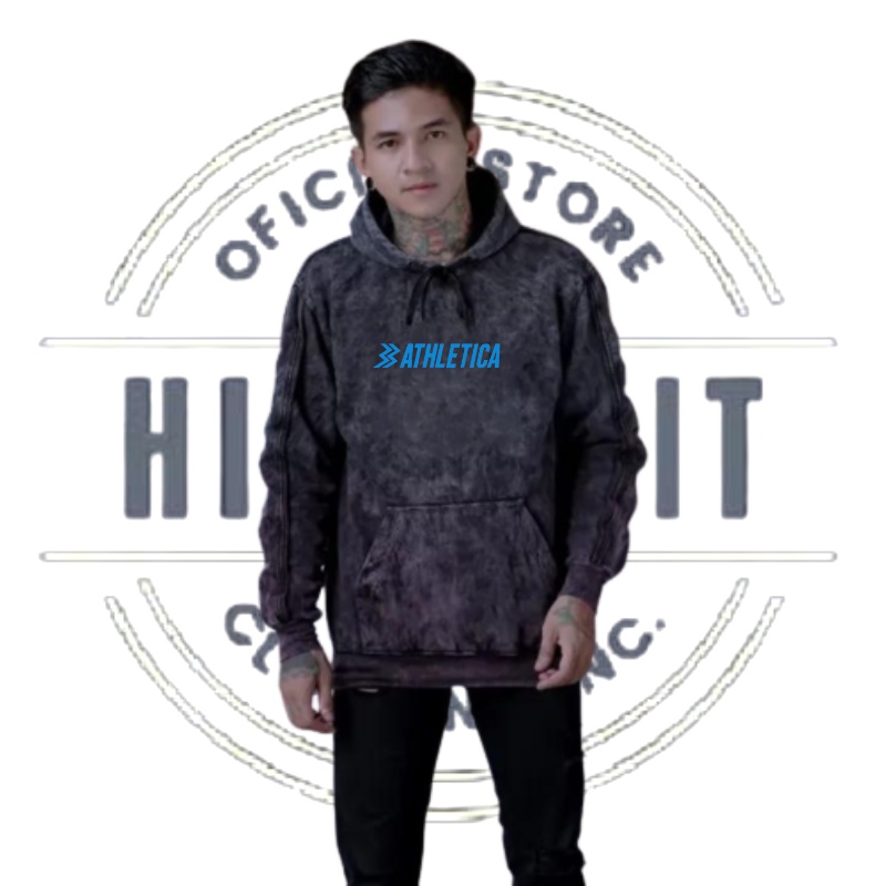 Geoff Max Official - Pull Over Athletica GMX Black Snow | Hoodie | Jacket Pria | Hoodie Unisex