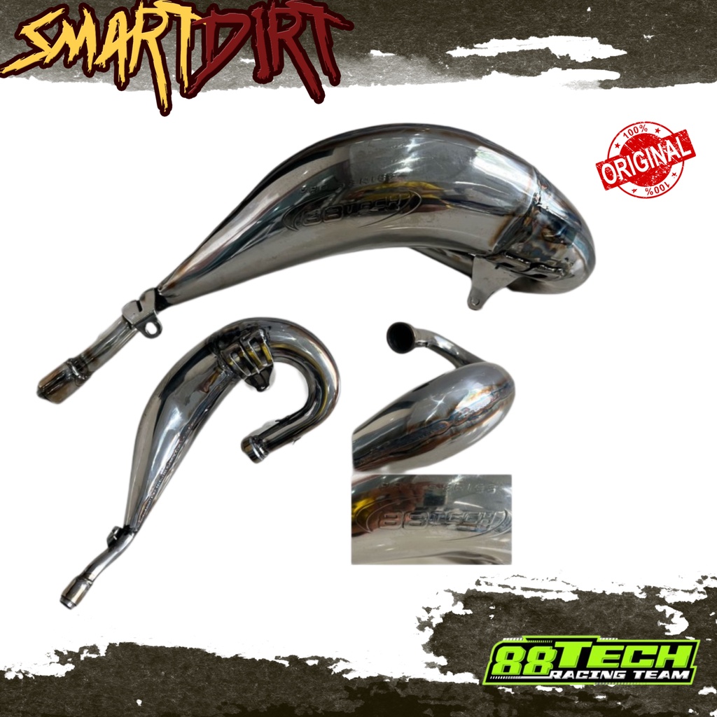 HEADER 88TECH YAMAHA YZ125 GALVANIS HEADER YZ125 GALVANIS 88TECH ORI
