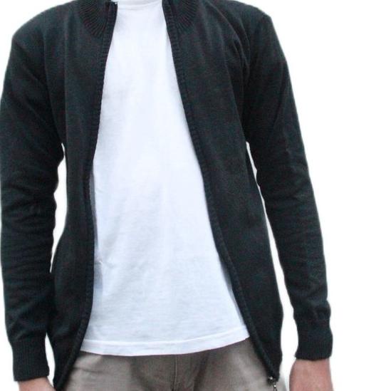 ♝ Sweater Pria Rajut Resleting   pria pria pria ♪