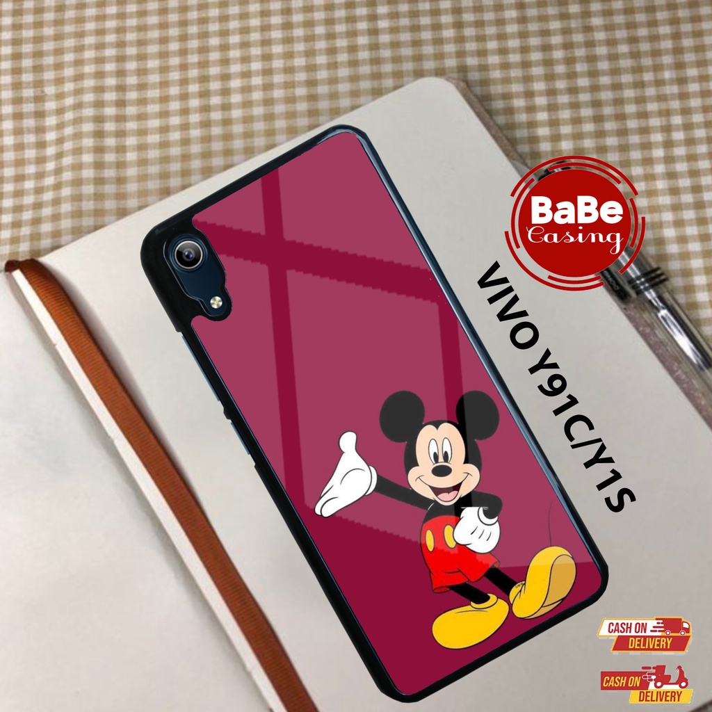 Case VIVO Y91C Casing VIVO Y91C Casing MICKEY MOUSE Case Keren Casing murah Terlaris Cassing Karakte