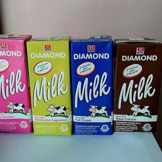 

➣ 1 karton Susu diamond UHT Milk 200ml (24pcs) ➾