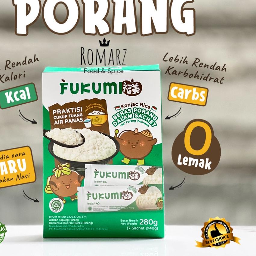 

☚ BERAS PORANG 100% ORIGINAL BOX 280gr | BERAS SHIRATAKI 280gr (Isi 7) ℮