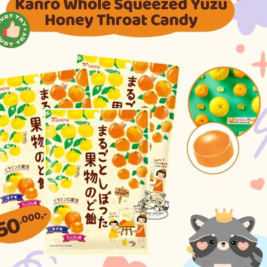 

Hemat Banget Kanro Whole Squeezed Yuzu Honey Throat Candy JAPAN