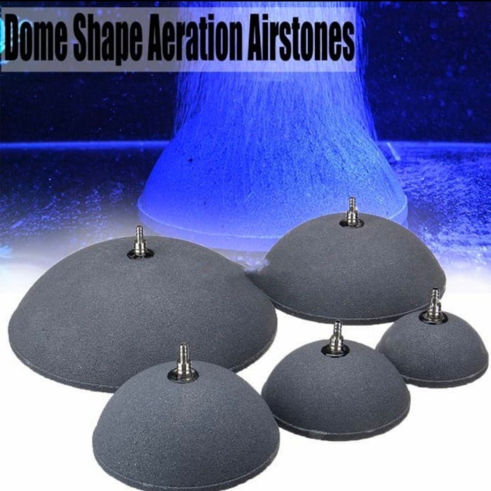 Terlaris Aerator Kolam Ikan Airstone Air Stone Batu Aerator Setengah Bulat Hb029