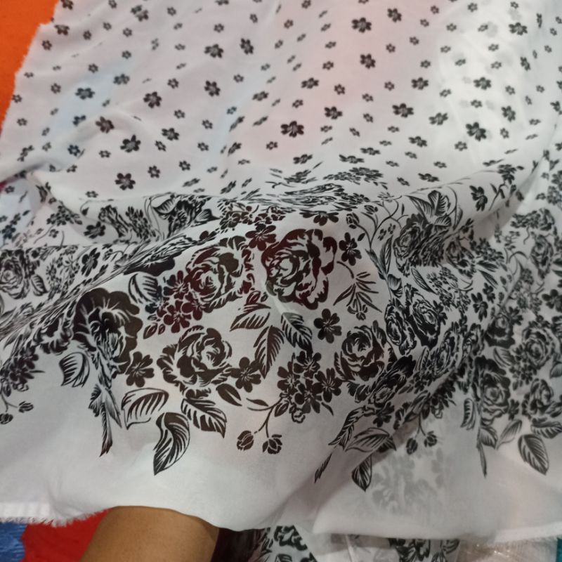 kain ceruty motif // kain ceruty babydoll premium motif // kain ceruty motif bunga // kain ceruty ba