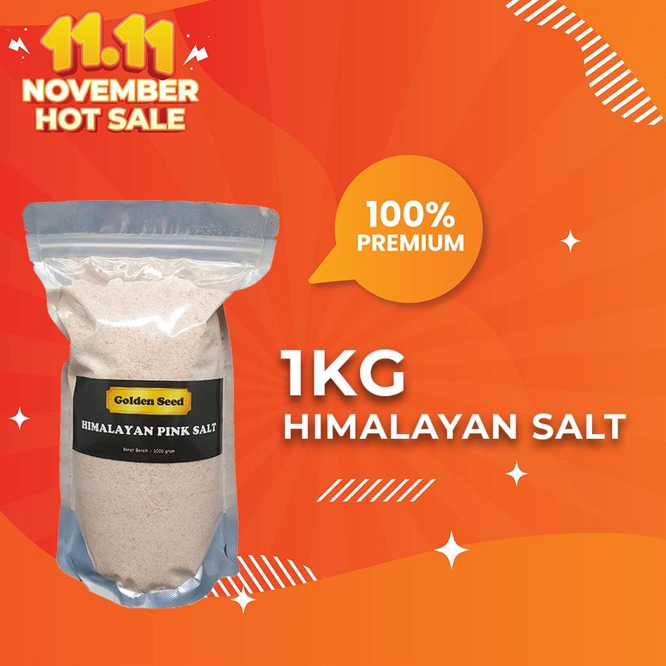 

♫ GARAM HIMALAYA 1 KG PREMIUM - HIMALAYAN PINK SALT 1000 GR - 1000GR ▲