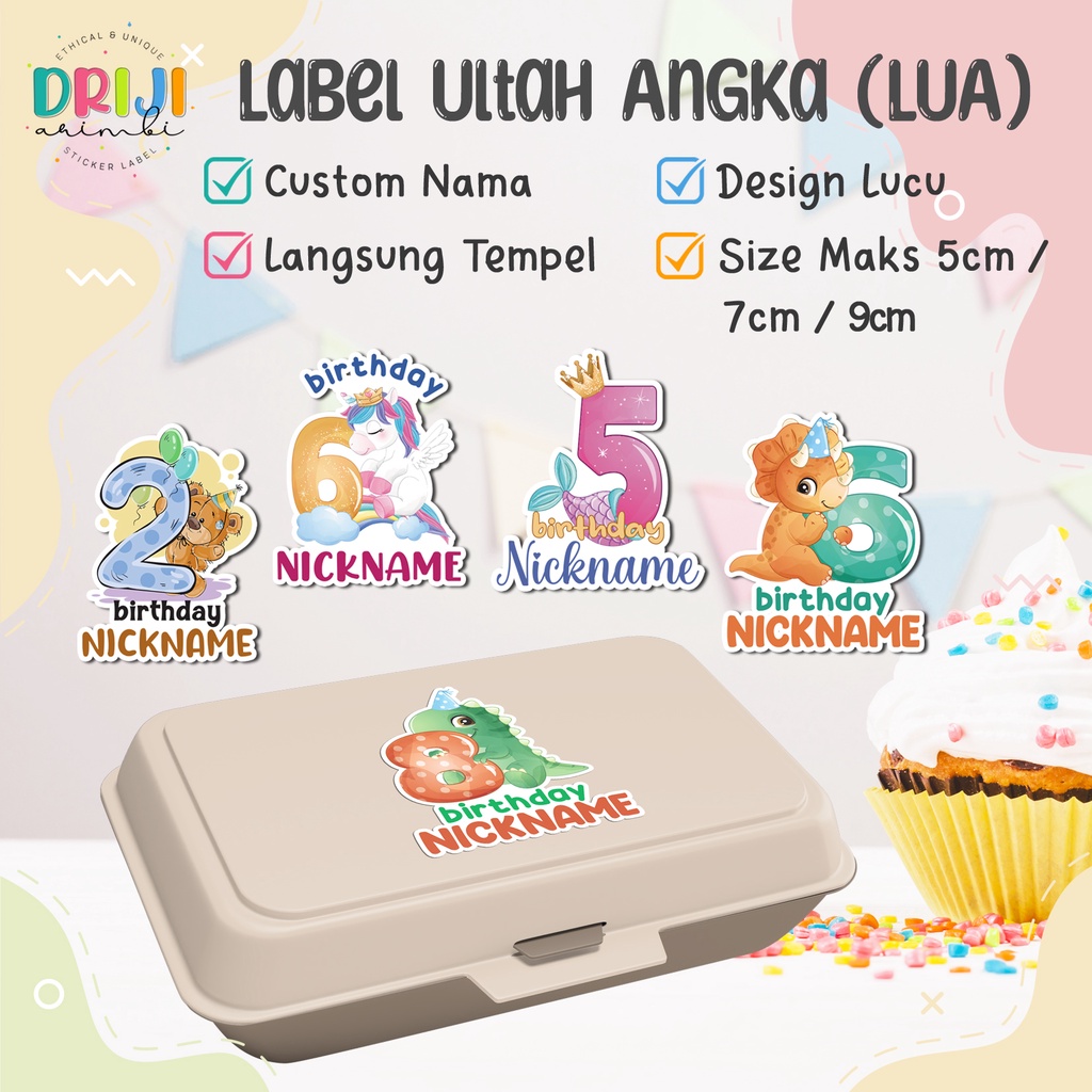 

Label Ultah Angka