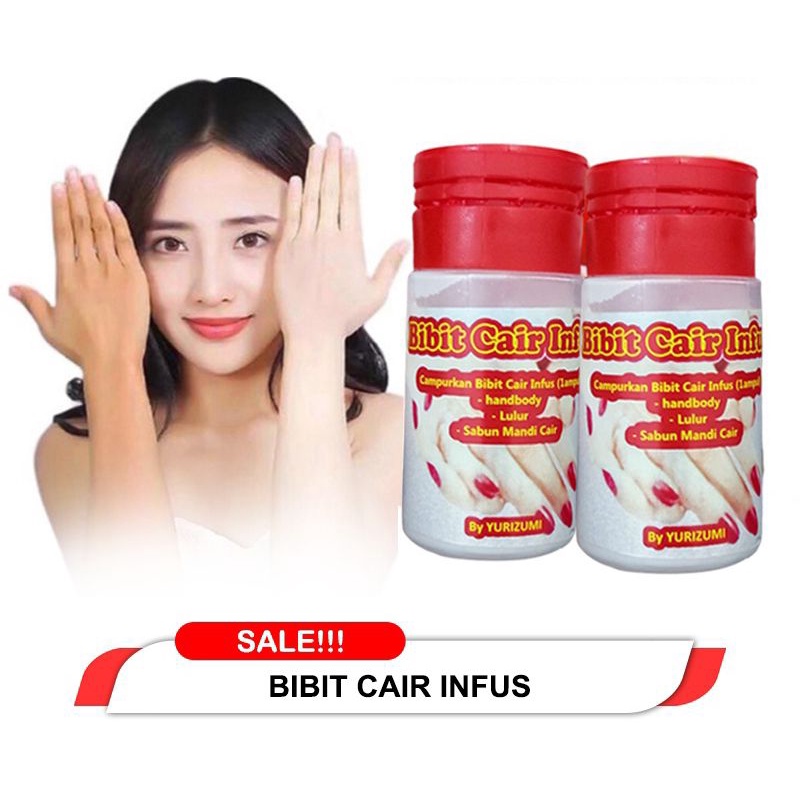 (COD) Bibit Cair Infus Pemutih Badan Ampuh Original 100% Whitening