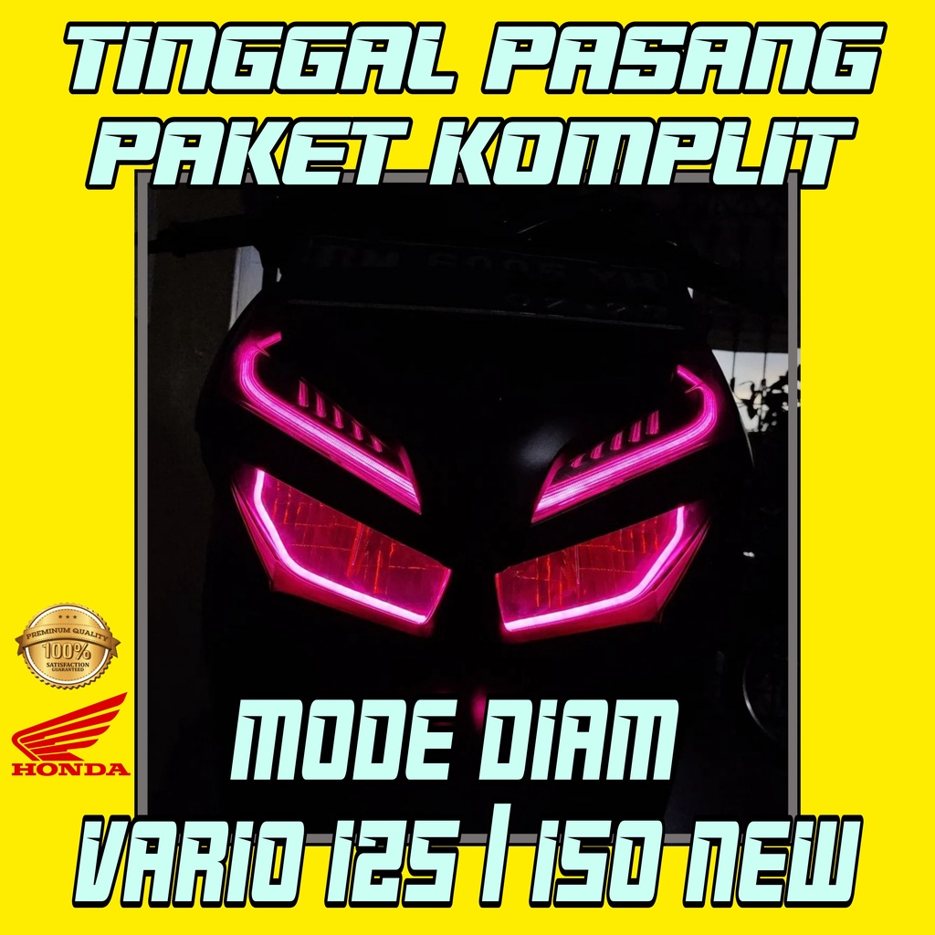 ALIS VARIO 125 150 NEW MODE DIAM / PAKET 1 SET DOBLE ALIS VARIO / NEW OLD 125 150 BONUS DEMON / DEVI