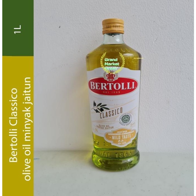 

Bertolli Classico Olive Oil Minyak Zaitun 250ml -1Liter hen