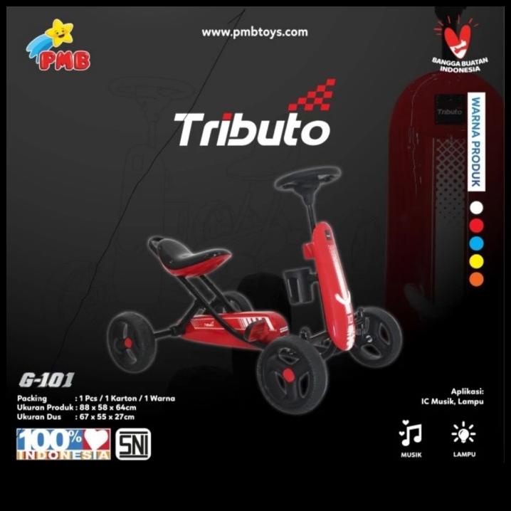 Mainan Anak Gokart Pmb Gowes Sepeda G101