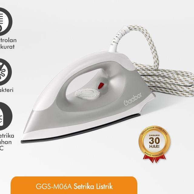 ♠ Gaabor Setrika Listrik Gosokan Pakaian / GGS-M06A ☚