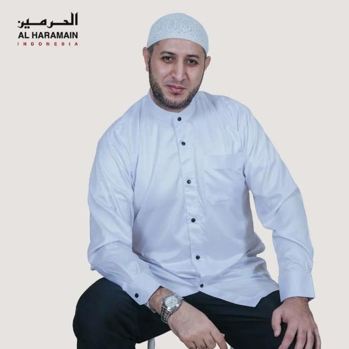 TERMURAH Kemko Al Haramain Kemeja Koko Al Haramain Kancing Manset /BAJU KOKO PRIA/BAJU KOKO DEWASA/B