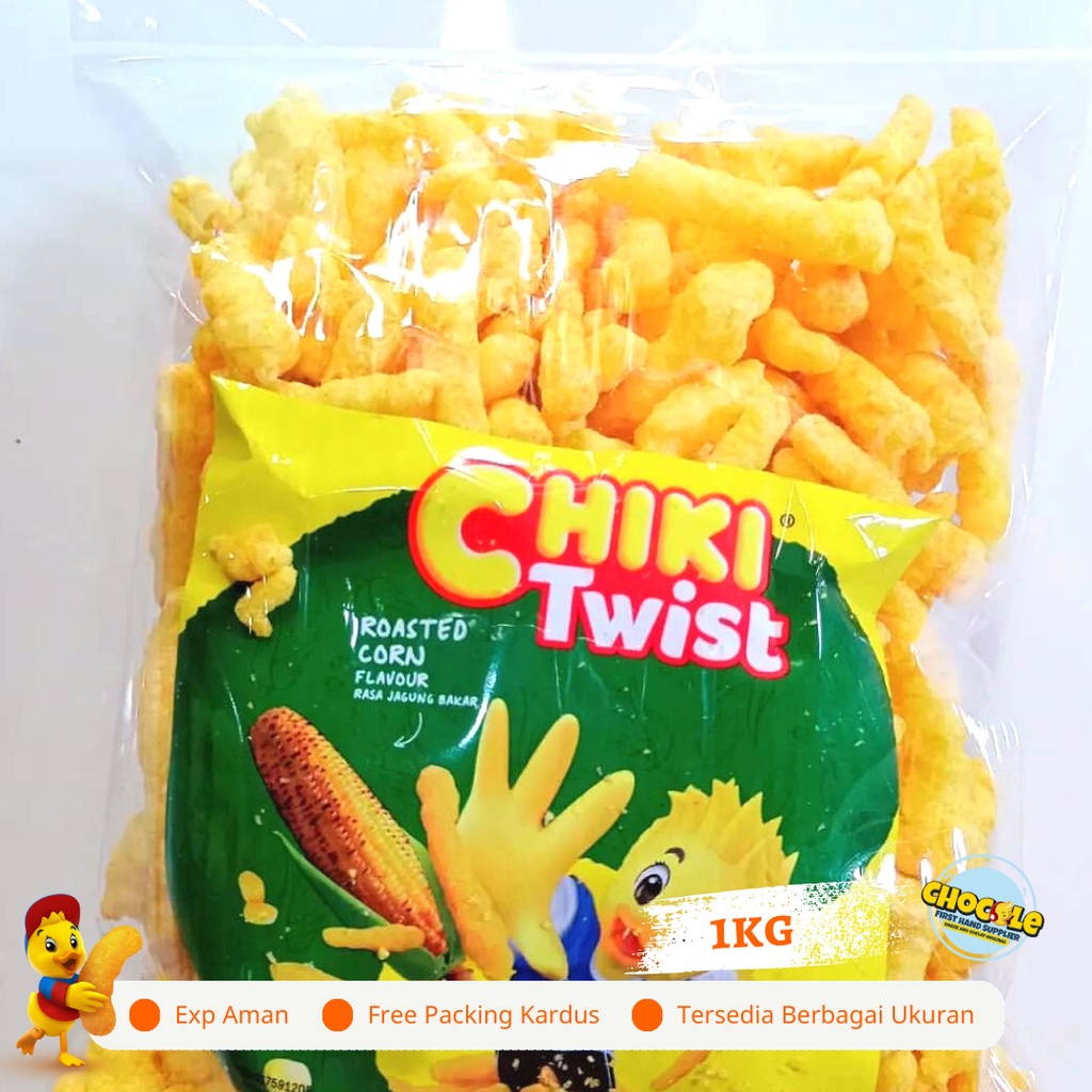 

PROMO 1.1 CHIKI TWIST ( CHEETOS ) JAGUNG BAKAR || SIZE 1KG || PUSAT GROSIR SNACK DAN COKLAT KILOAN II LEBARAN 2022