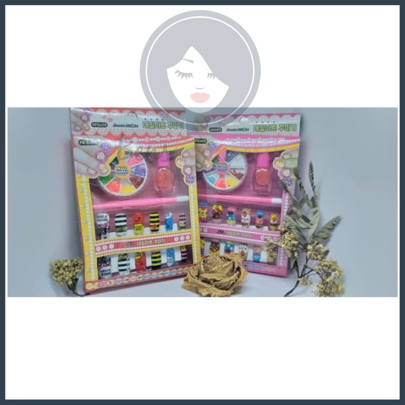 Mainan Anak Perempuan Kuku Palsu / Nail Art