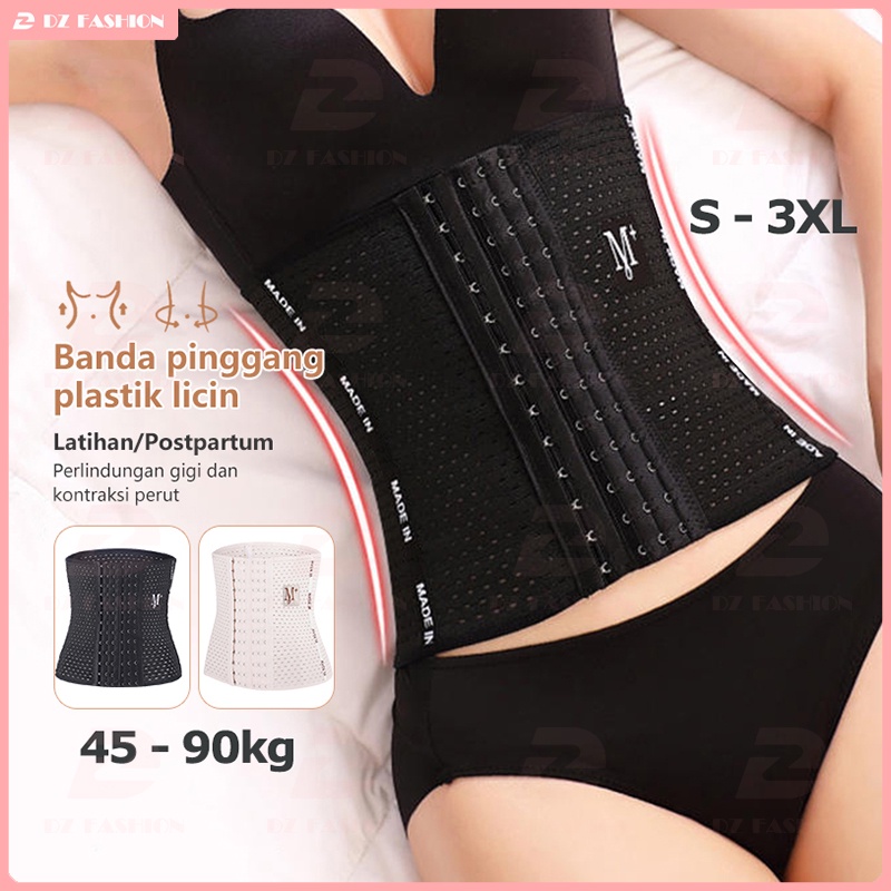 Korset 6 Baris 13 Gesper Pinggang Wanita Pelangsing Perut Band Tubuh Membentuk Tali Kebu Bernapas Postpartum Perut Kon Pelangsing Perut Pengecil Perut Buncit Melahirkan Slimming 8821