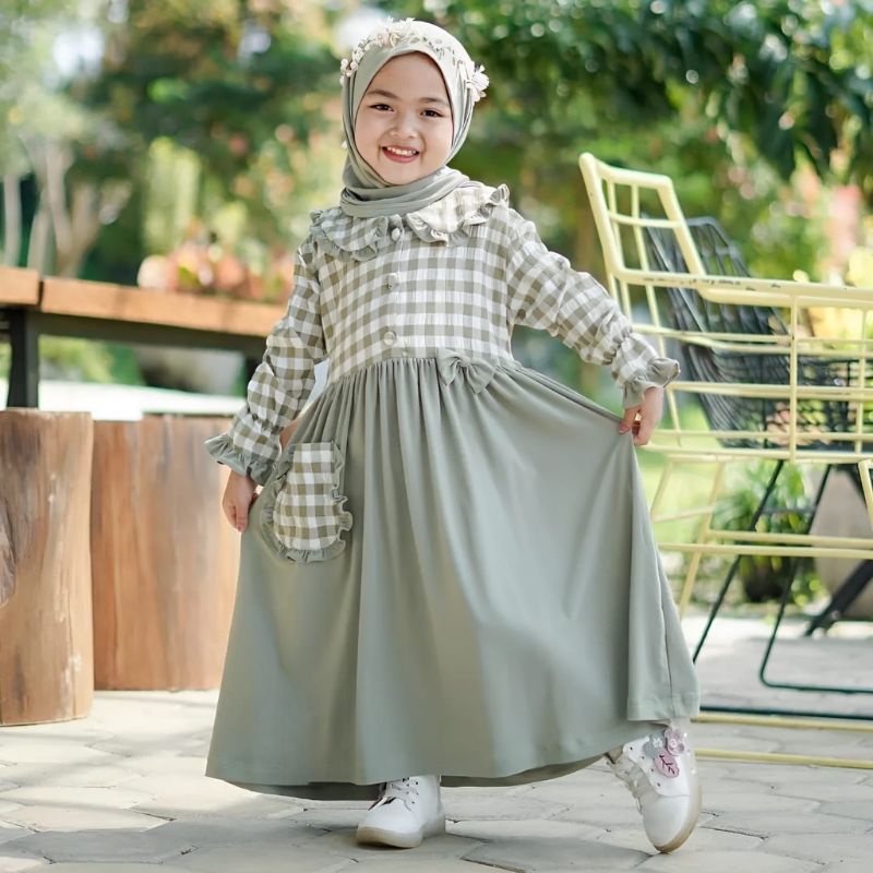 HANIYA KIDS GAMIS ANAK PEREMPUAN GAMIS ANAK TERBARU 2023 MODEL TERBARU GAMIS ANAK PEREMPUAN TERBARU 